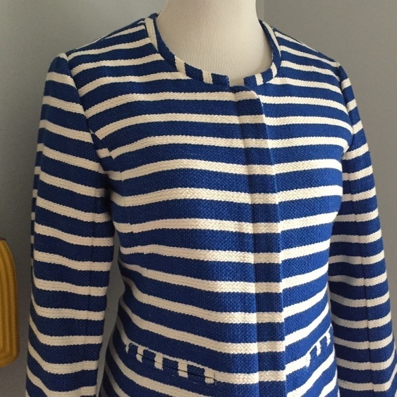 Nautical Striped Blazer / Jacket - Picture 3 of 4